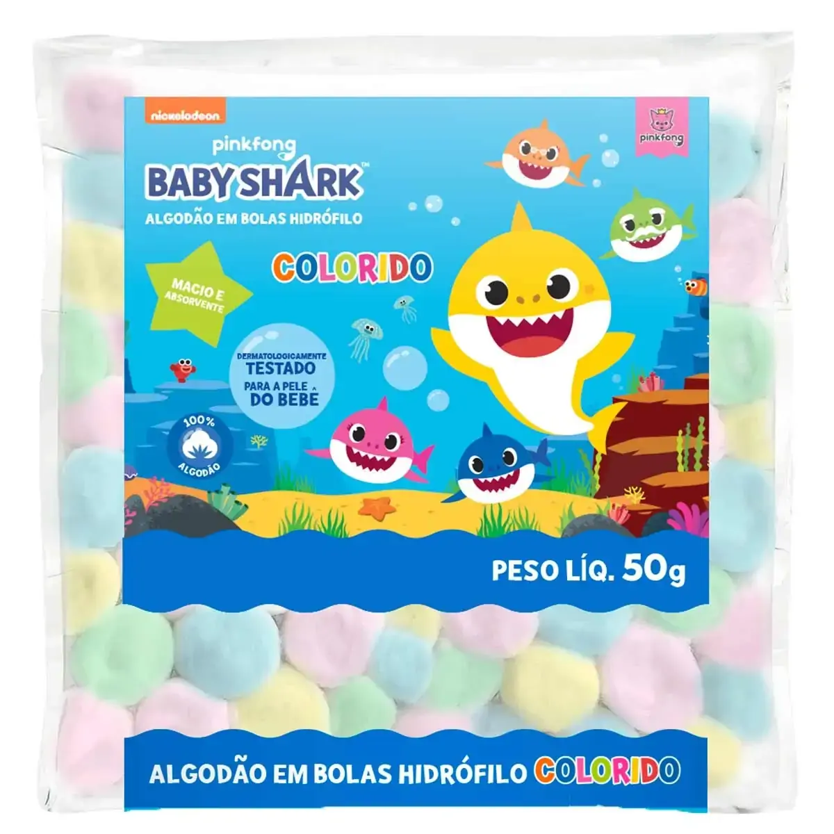 Algodao Cremer Baby Shark 50g Color