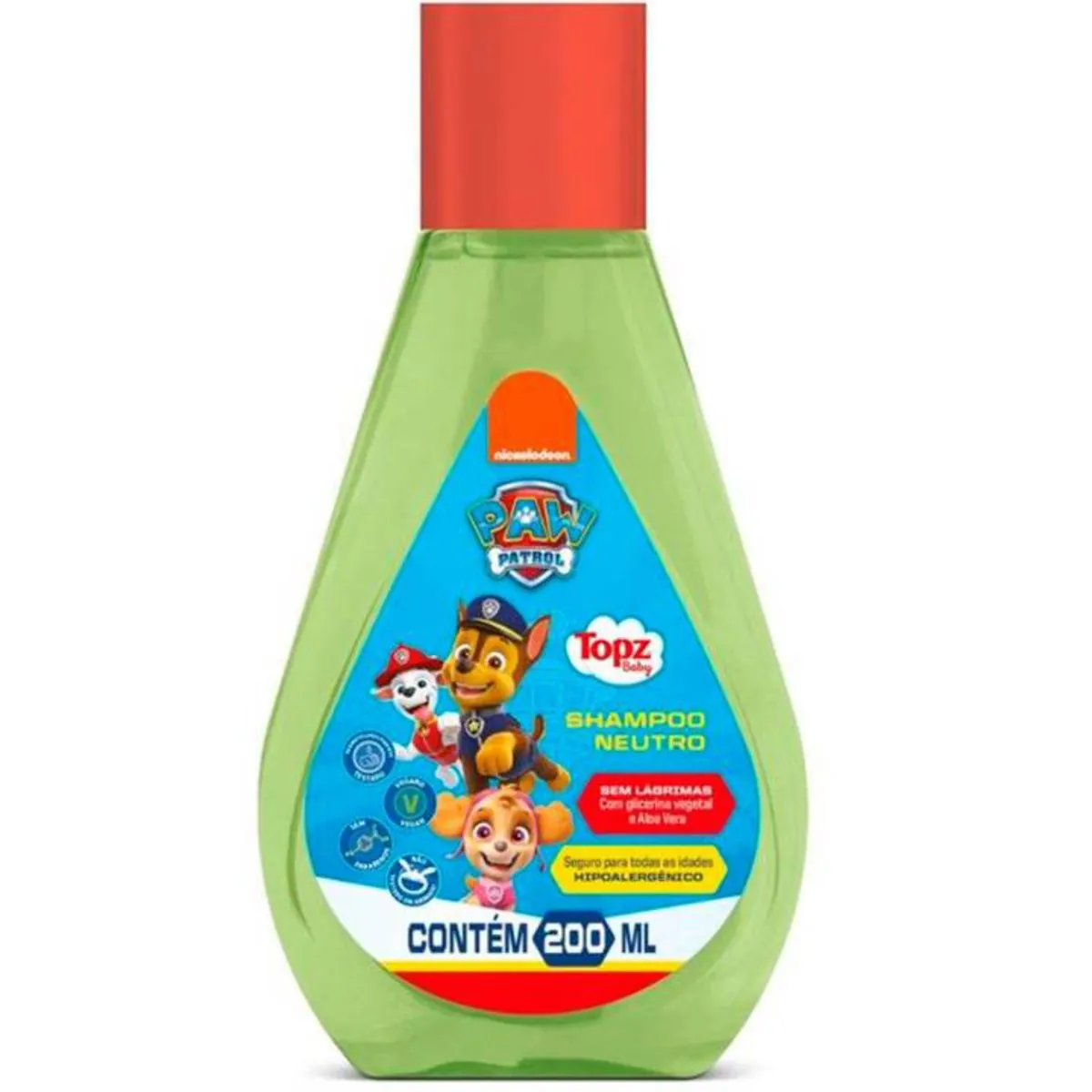 Shampoo Topz Neutro 200ml Patrulha Canina