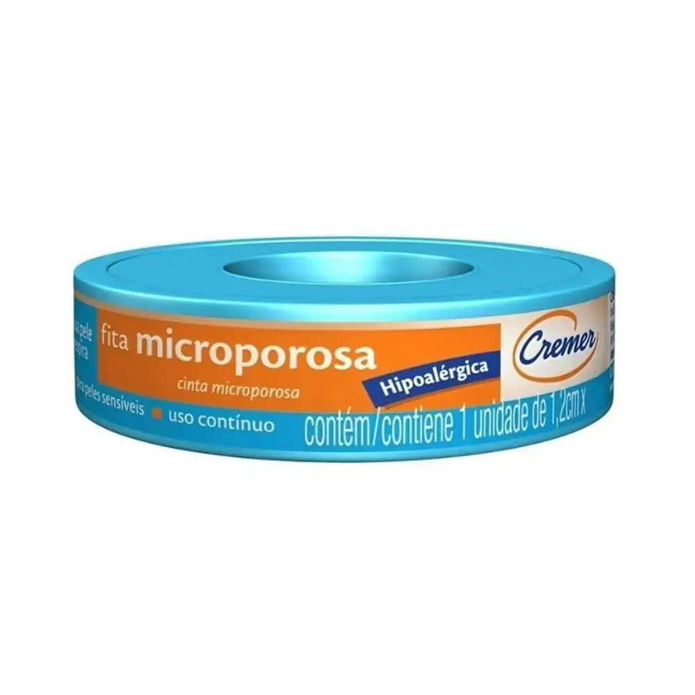 Fita Microporosa Cremer Bege 12cmx45 Metros