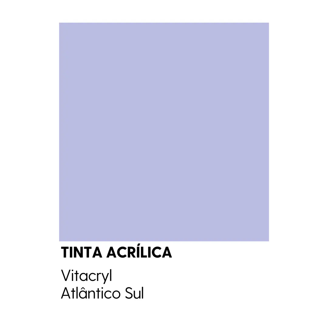 Tinta Emborrachada Acetinada Azuis - Atlântico Azul - 3 6 Lts