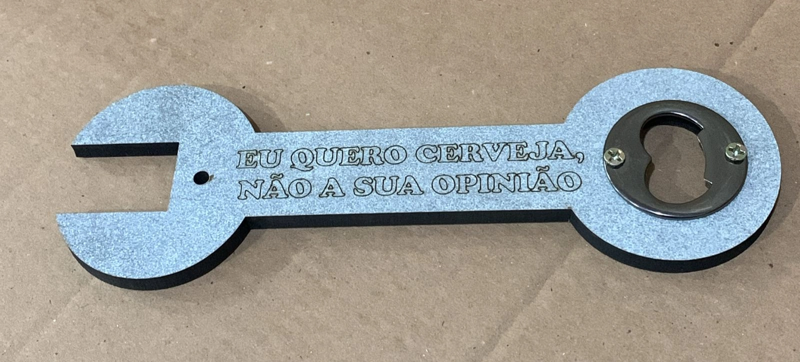 Ferramenta Decorativa Abridor 5697 Pense