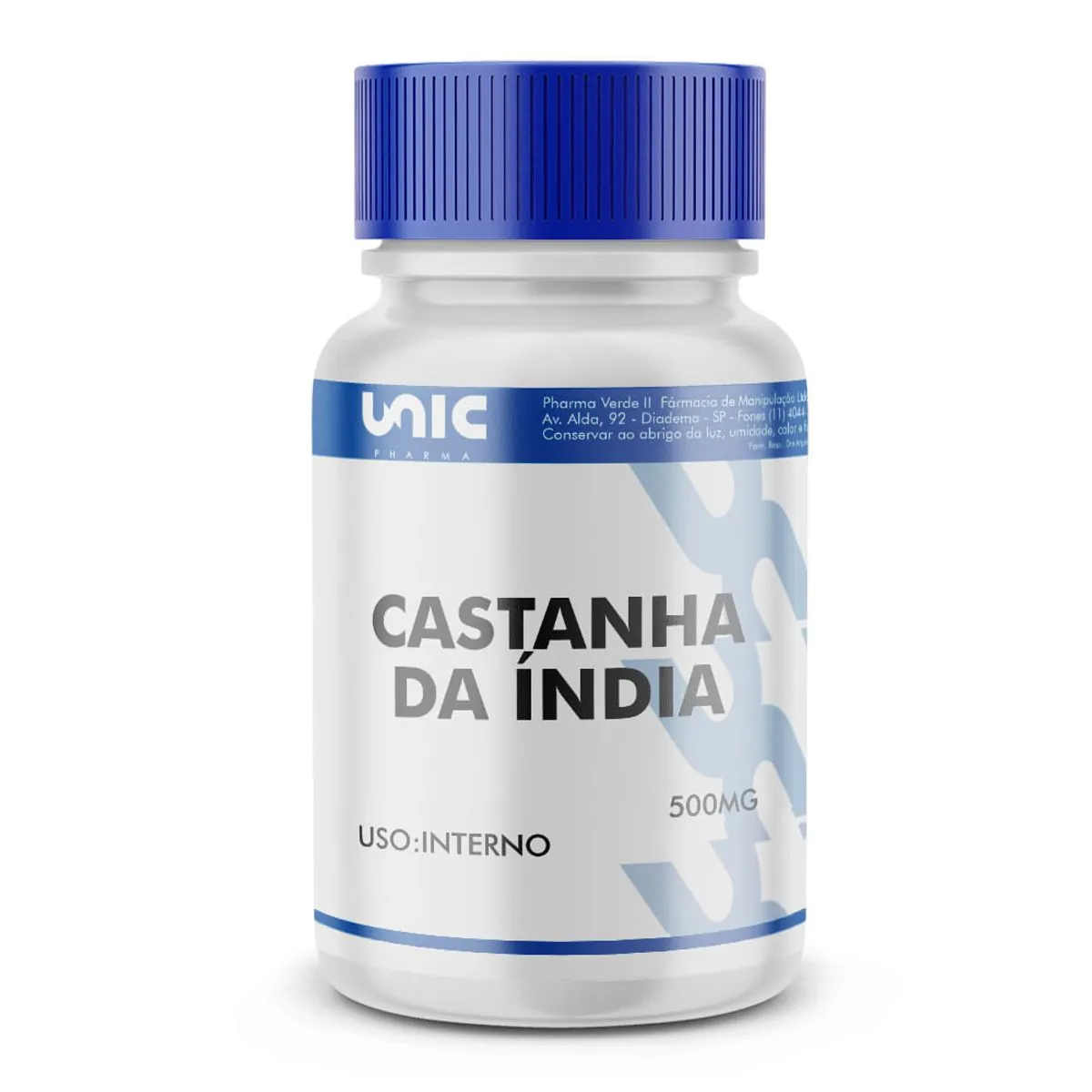 Castanha da índia 500mg 30 Cápsulas