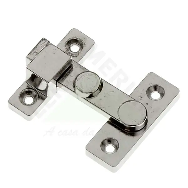 Tranqueta Sobrepor Zamac Cromado 60x47mm 1 peça