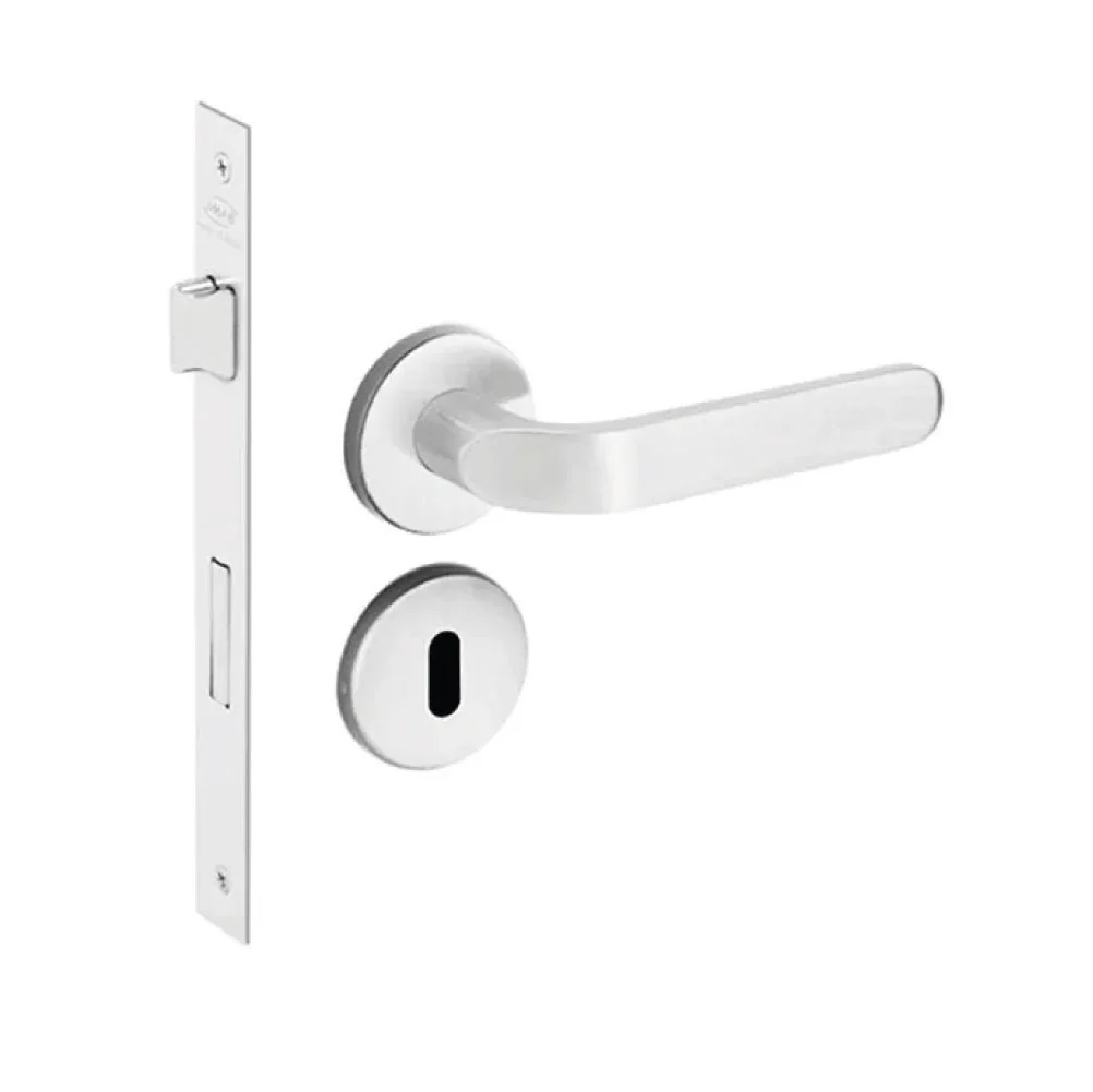 Fechadura Imab Luna Cromada Chave Interna Máquina 40mm