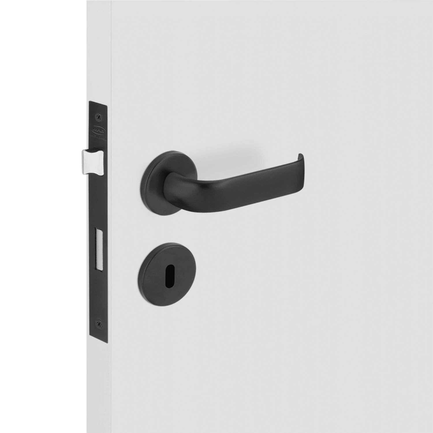 Fechadura Duna 3 Interna 40mm Preta Pp M09j5z R0069 Iz1300 Imab