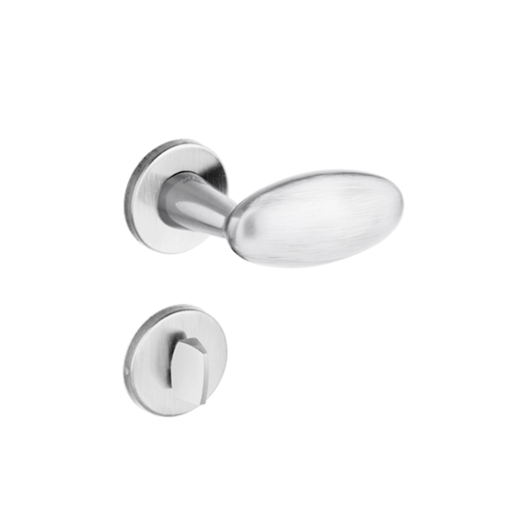 Fechadura para Porta de Banheiro Acetinado 55mm Cosmus Majori Imab