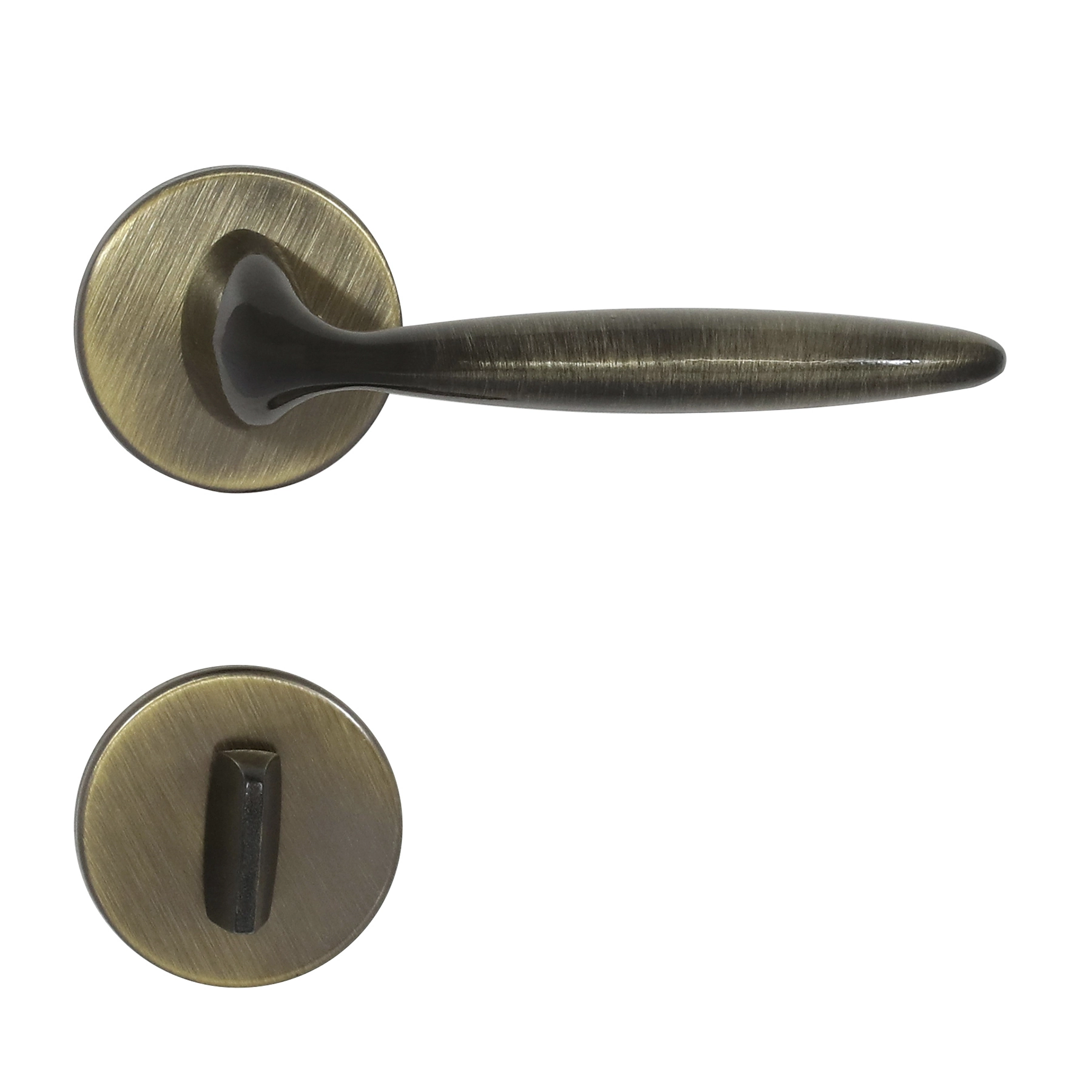 Fechadura Imab para Porta do Banheiro Antique 55mm Chave Simples Uno