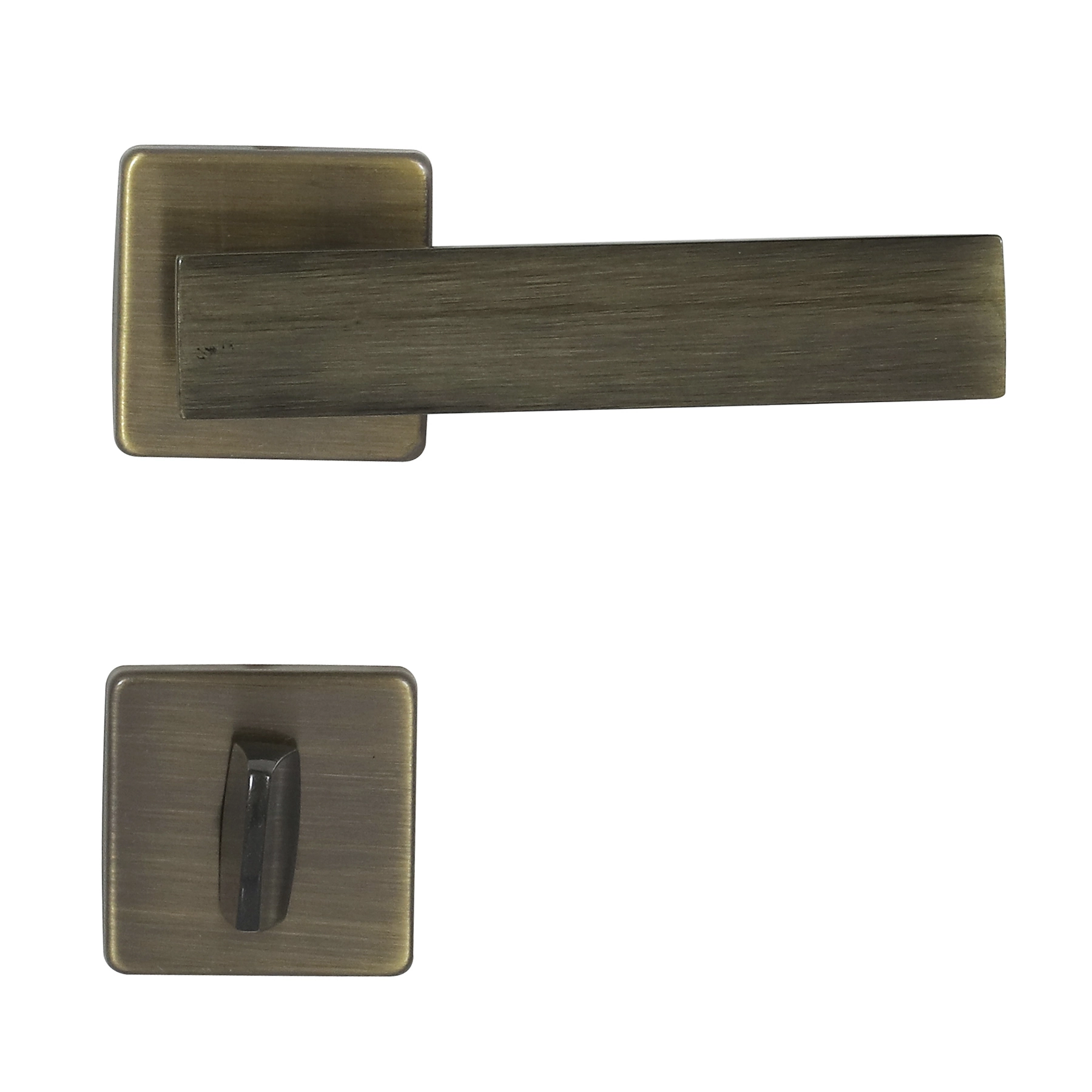 Fechadura Imab para Porta do Banheiro Antique 55mm Chave Simples Metro Light