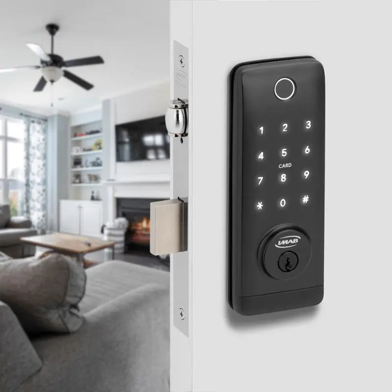 Fechadura Digital D100 Smart Preto Imab