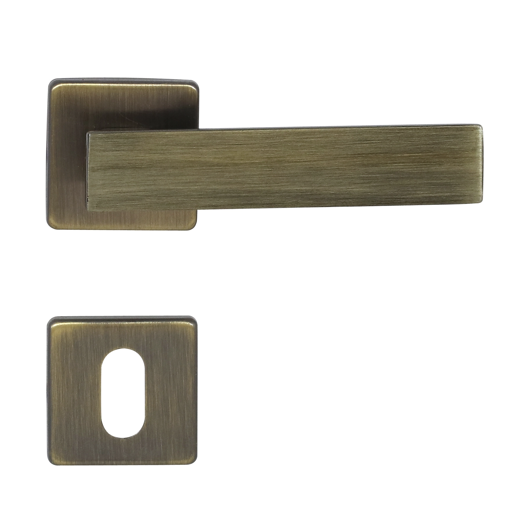Fechadura Imab para Porta Interna Antique 55mm Chave Simples Metro Light