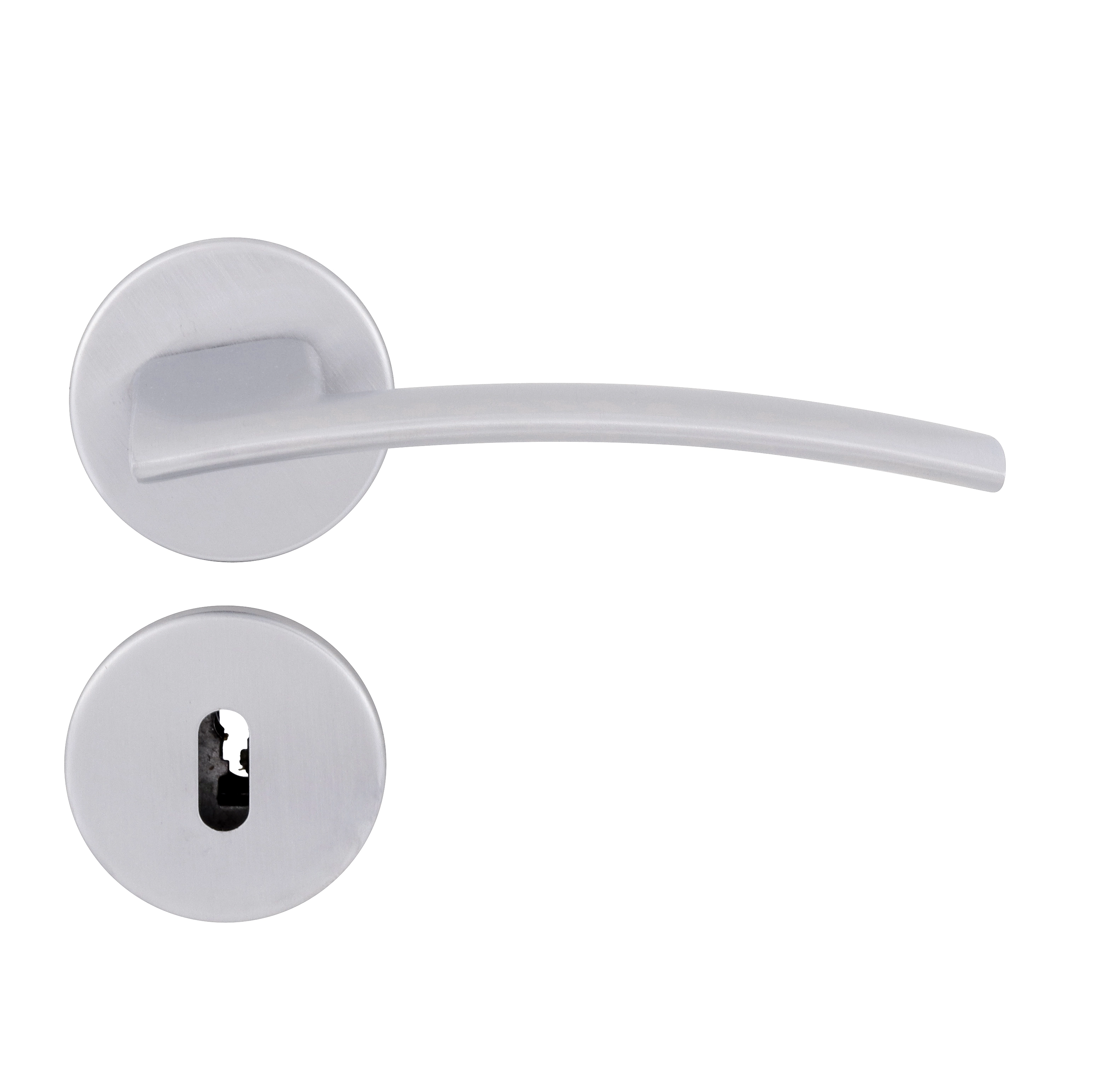 Fechadura Imab para Porta Interna Acetinado 55mm Chave Simples Logus