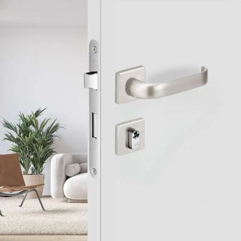 Fechadura Duna P/ Porta Externa Er1300 Acetinado Imab