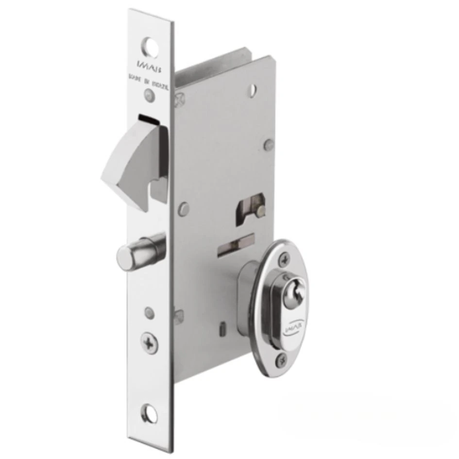 Fechadura Bico De Papagaio Para Porta De Correr Externa 29mm Branca Fa 1065 Imab