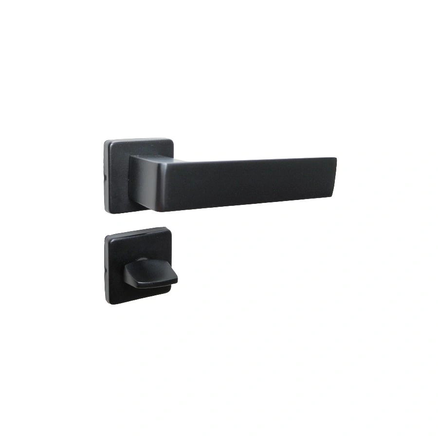 Fechadura Tess Imab Banheiro Wc Preta Preto Fosco Pp 40mm