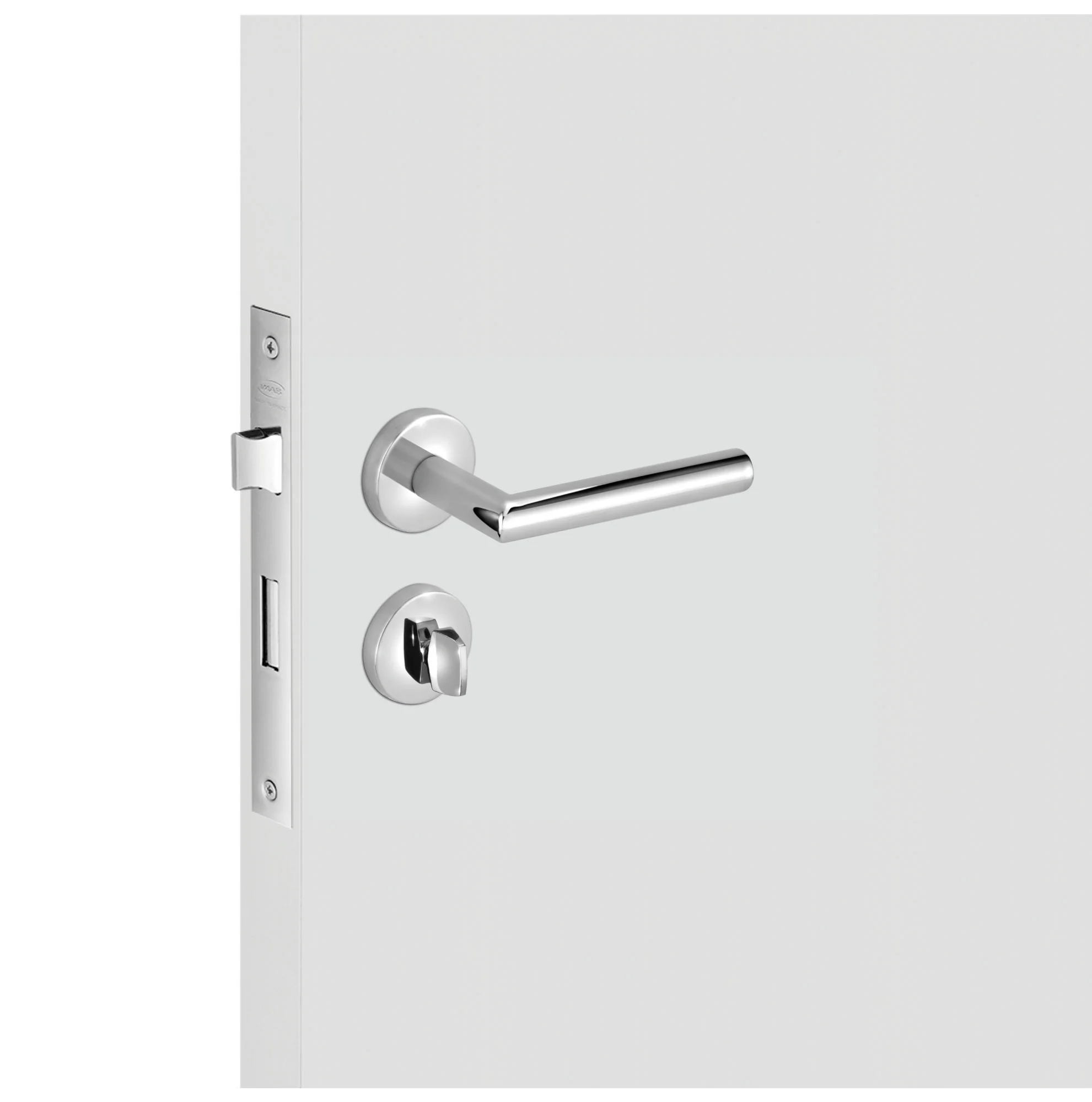 Fechadura Imab Galex Chave Banheiro Inox Polido