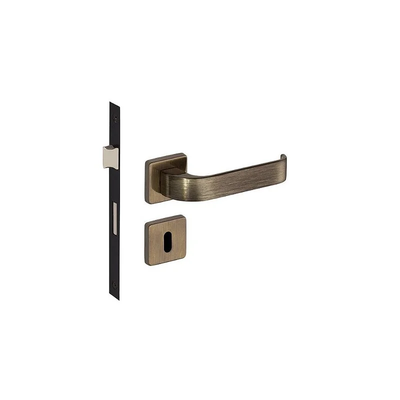 Fechadura Interna Odin Imab Antique Ouro Velho 40mm Quarto