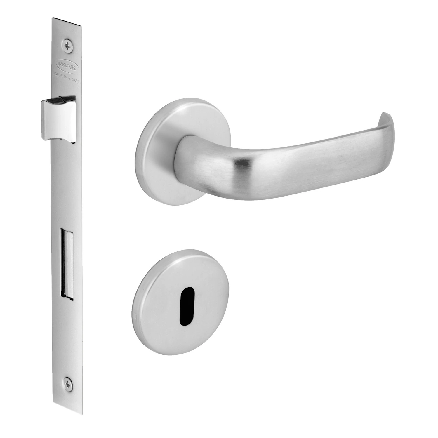 Fechadura Duna 2 Interna 55mm Cromo Acetinado M0915z R0069 Iz1851 Imab
