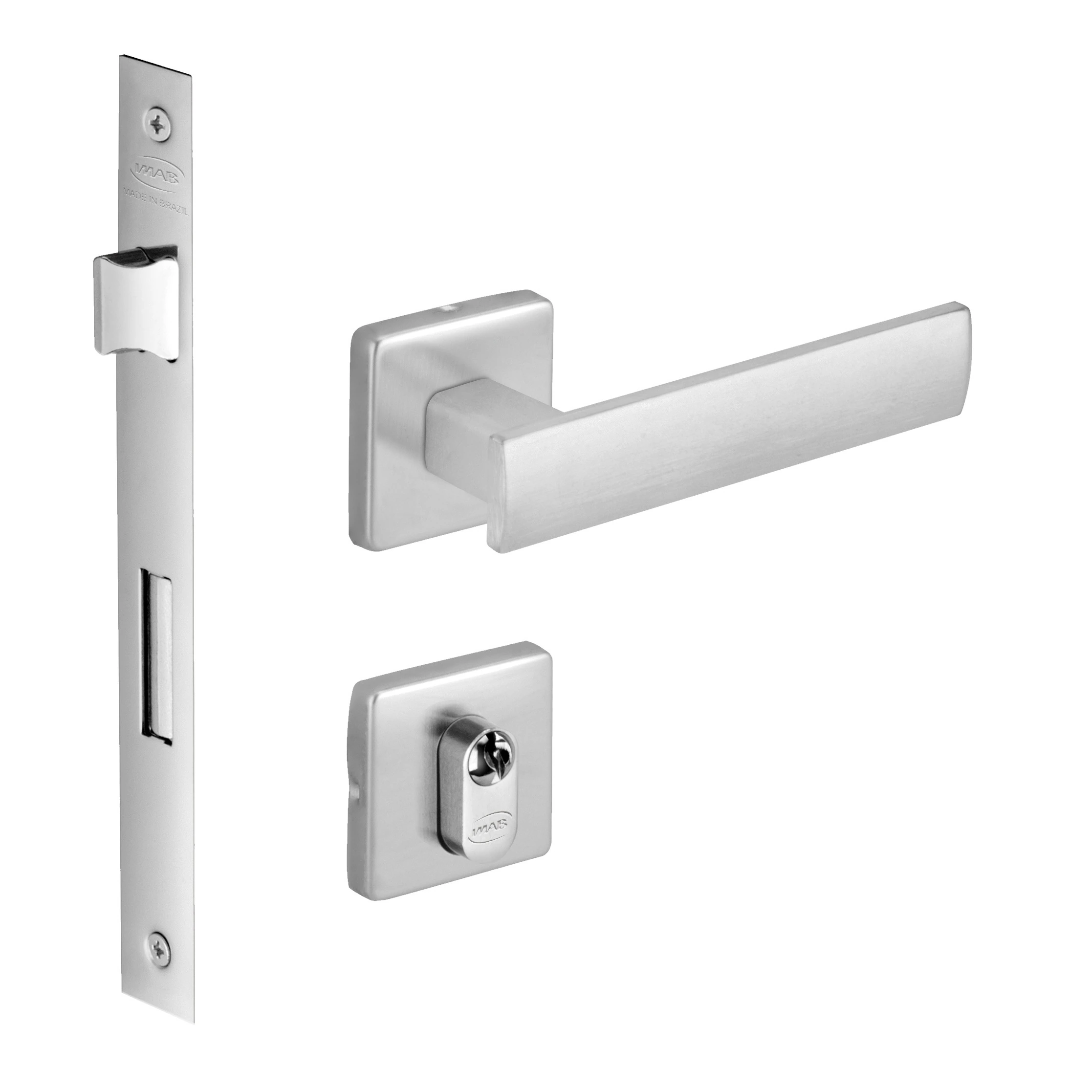 Fechadura Metro Light Externa 40mm Cromo Acetinado M0960z R0041 Ez1300 Imab