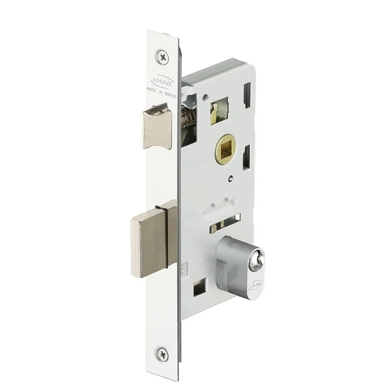 Fechadura Imab Maquina Avulsa Externa 40mm Cilindro Cromada