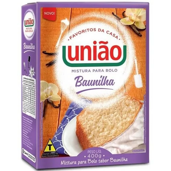 Mist P/ Bolo Uniao Baunilha 400g