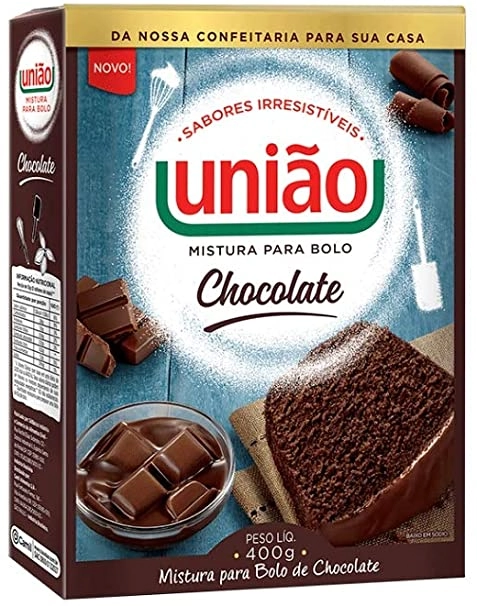 Mist P/ Bolo Uniao Chocolate 400g
