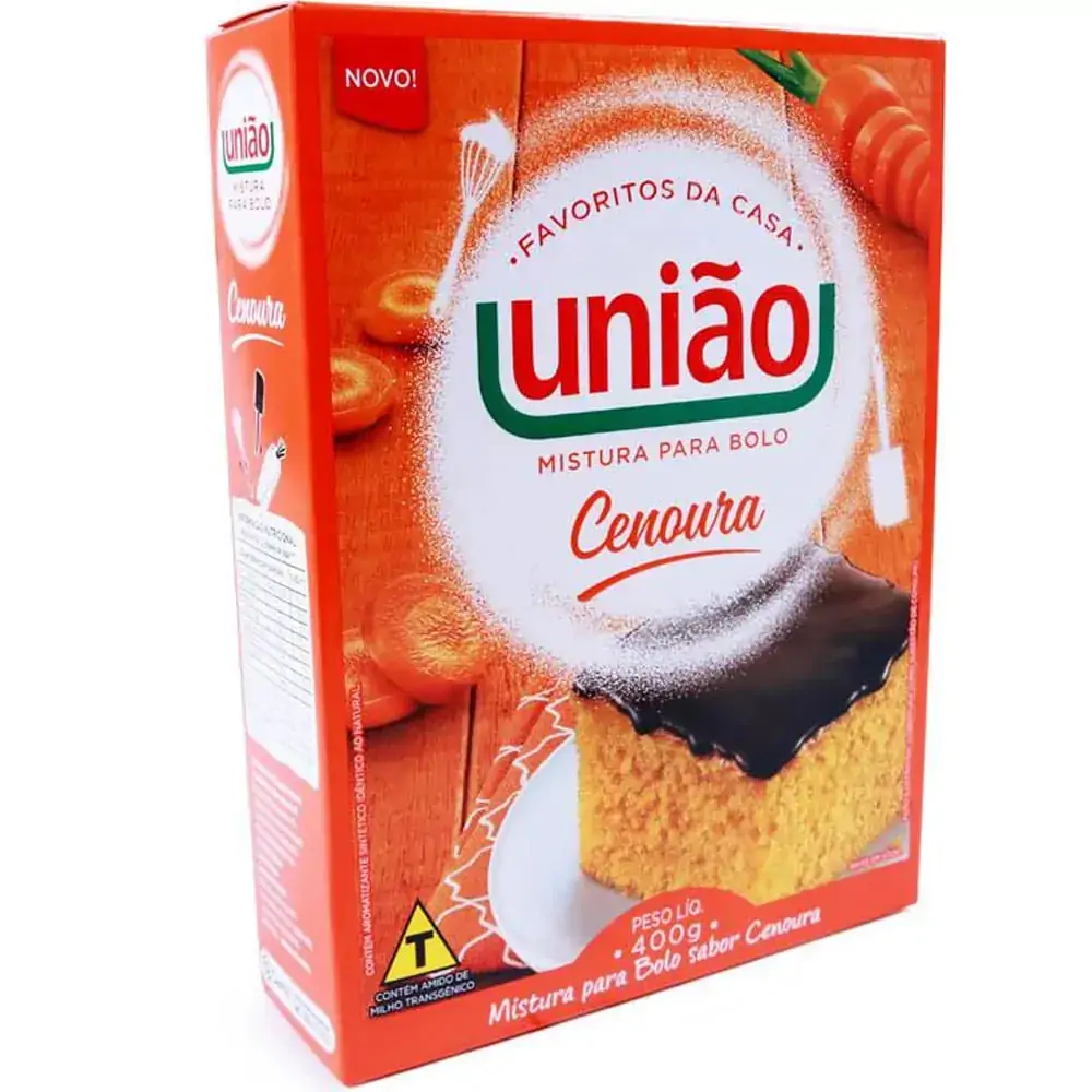 Mist P/ Bolo Uniao Cenoura 400g