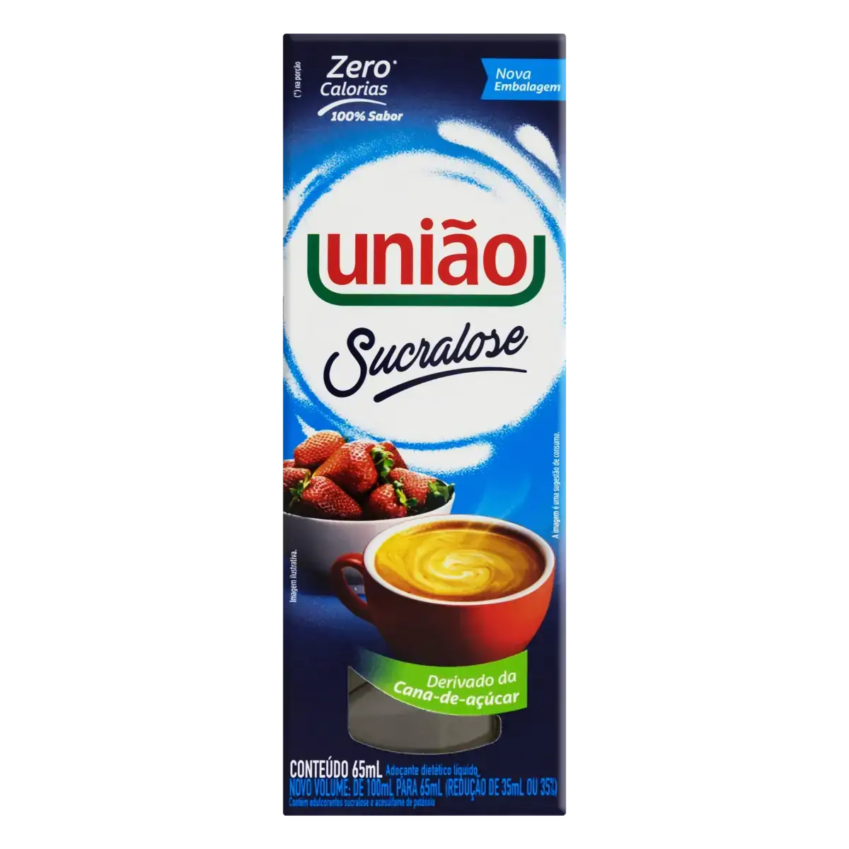 Adoçante Líquido Sucralose União Caixa 65ml
