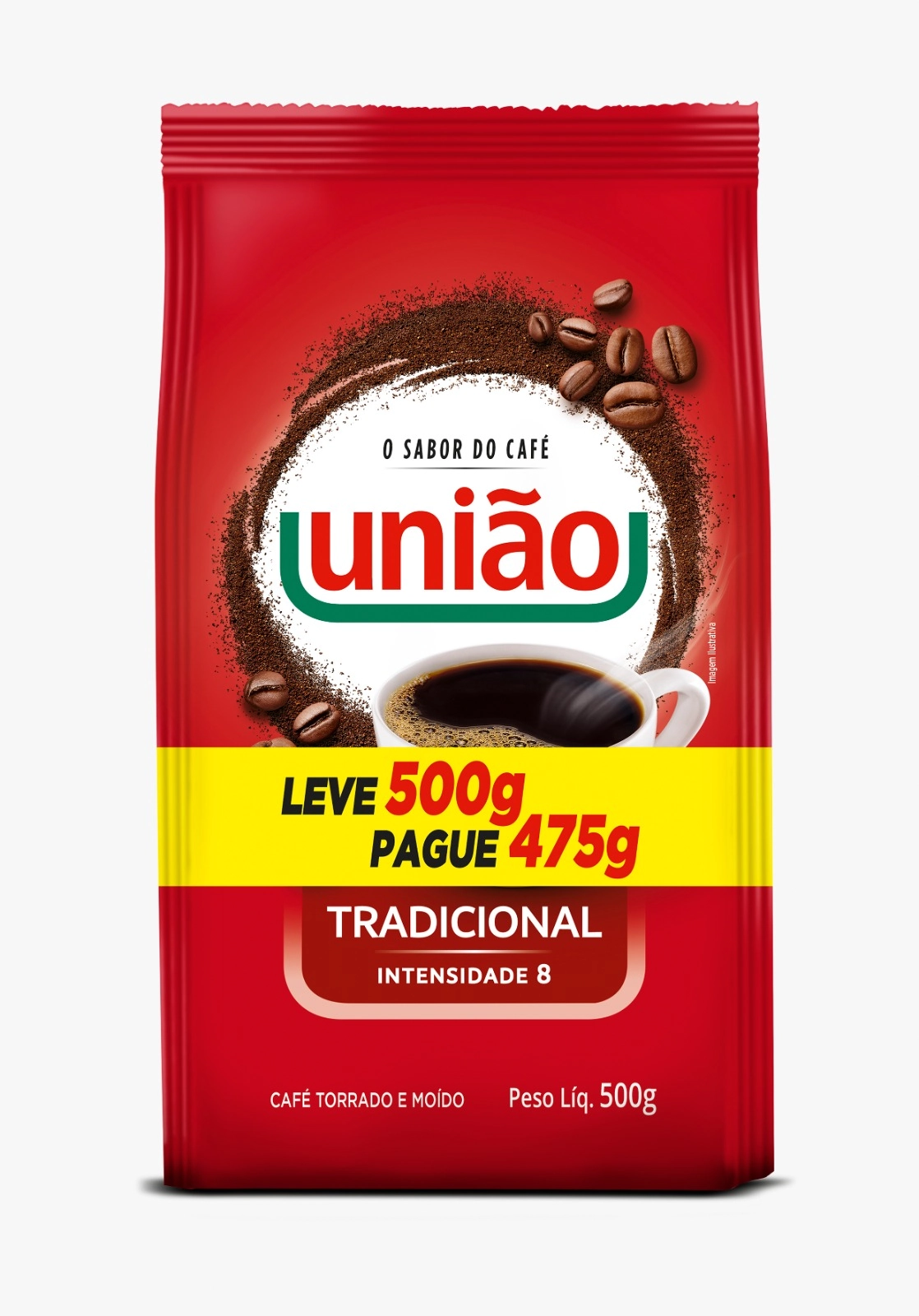 Cafe Uniao Tradicional L500gp475g Pouch 10x500g