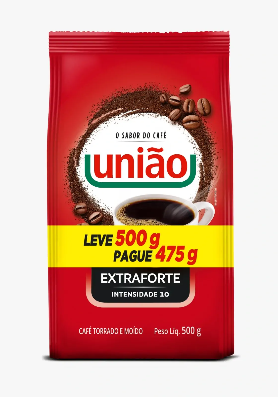 Cafe Uniao Pouch L500p475g Extra Forte