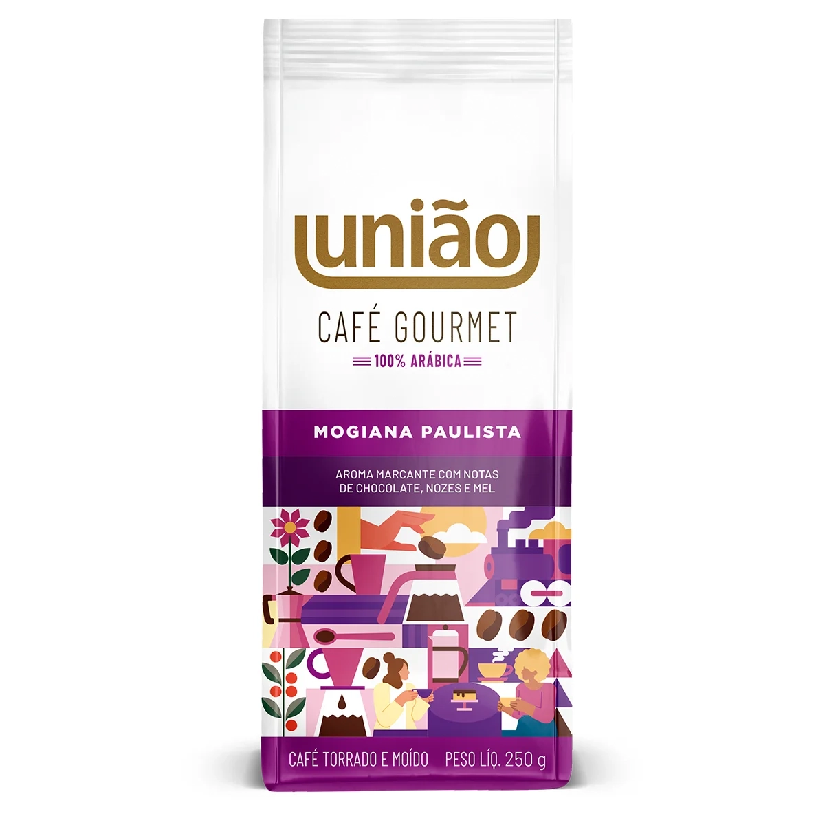 Café União Gourmet Mogiana Paulista 24x250g