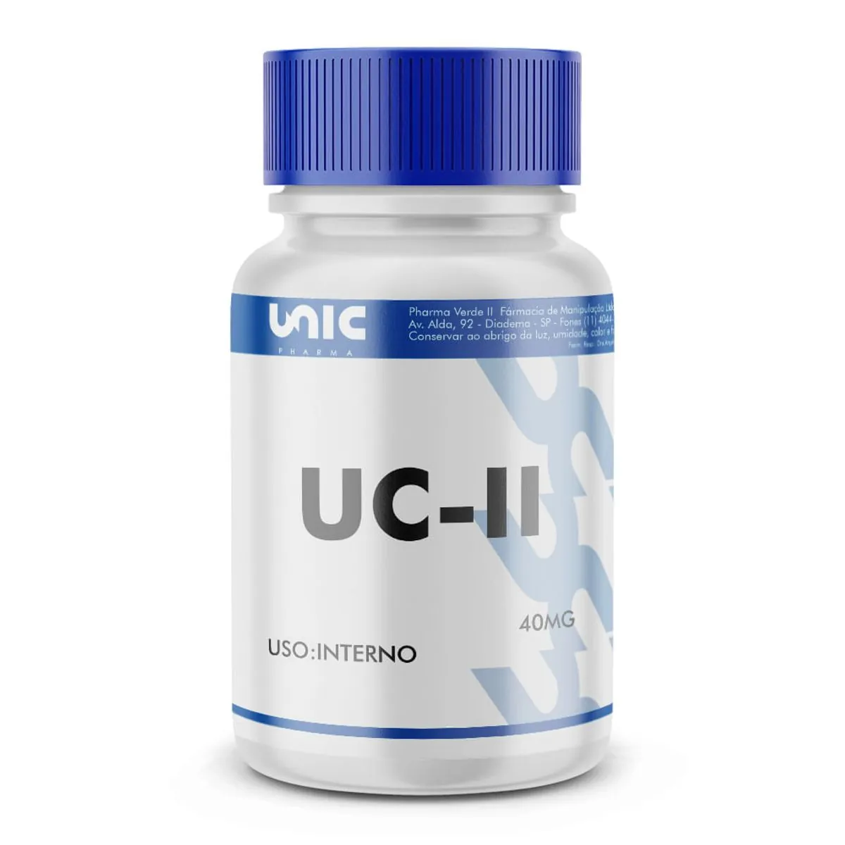 UC II (COLÁGENO TIPO 2) não desnaturado 40mg 90 Cápsulas