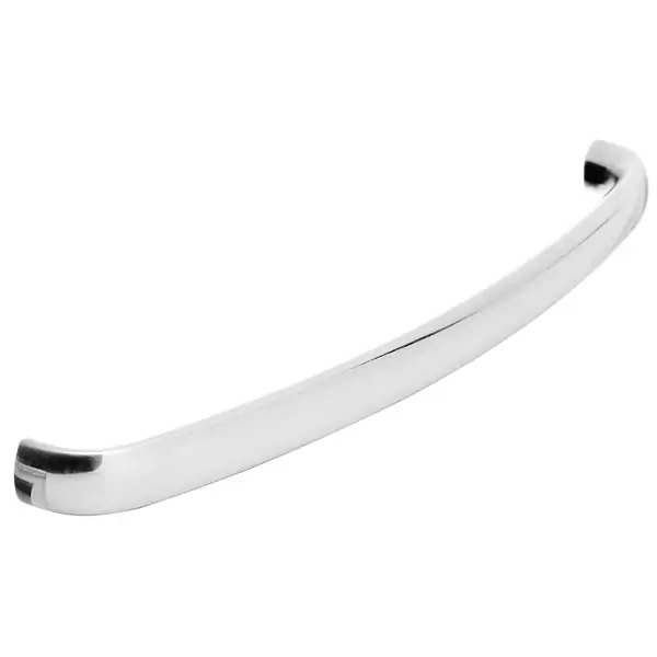 Puxador para Móveis 224mm Alumínio Cromado Prata Brumet