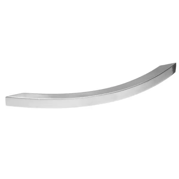 Puxador para Móveis Sobrepor Alumínio 128mm Cromado 6 peças