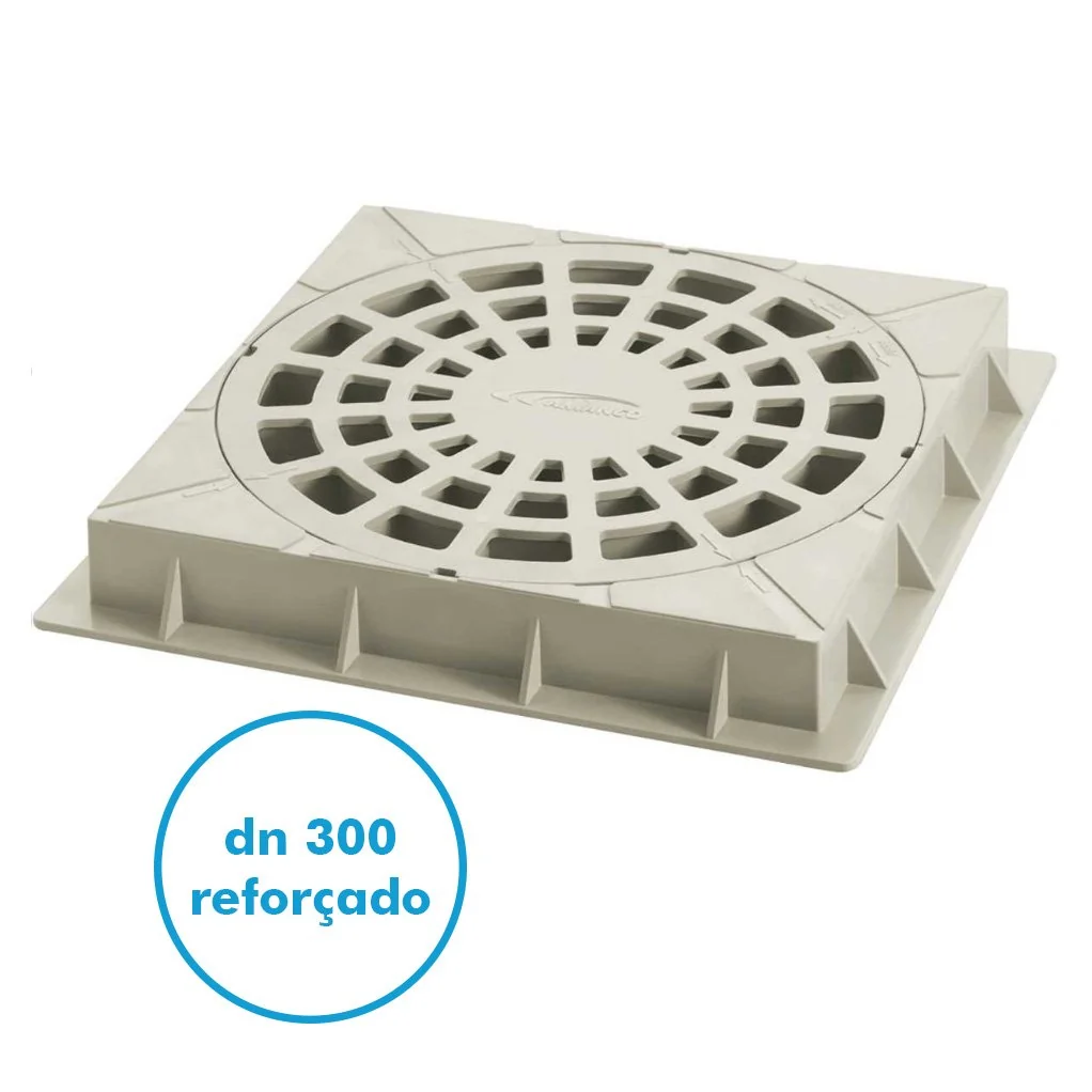 Tampa Pvc Caixa Agua Pluvial 300mm Amanc Cor E Detalhes 150x