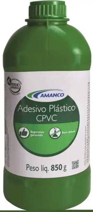 Adesivo Plast Cpvc Frasco 875g Amanco