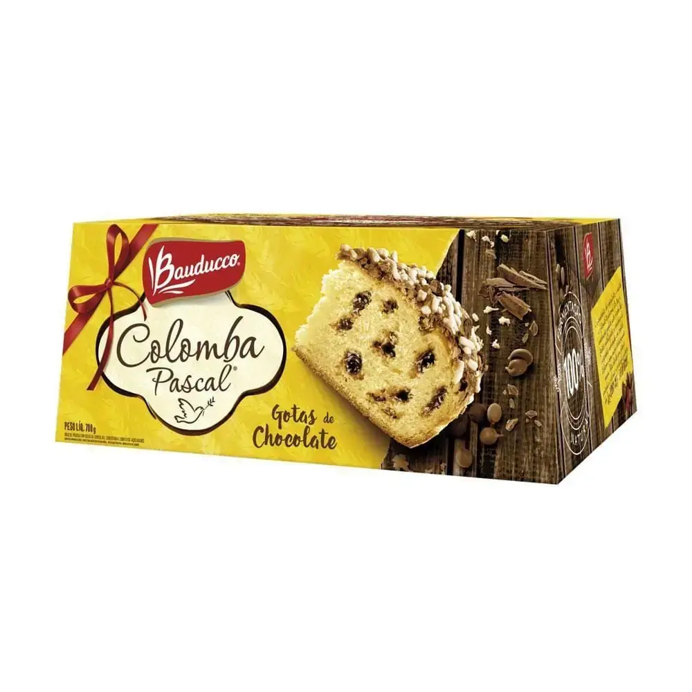 Colomba Bauducco Pascal G Chocolate Caixa