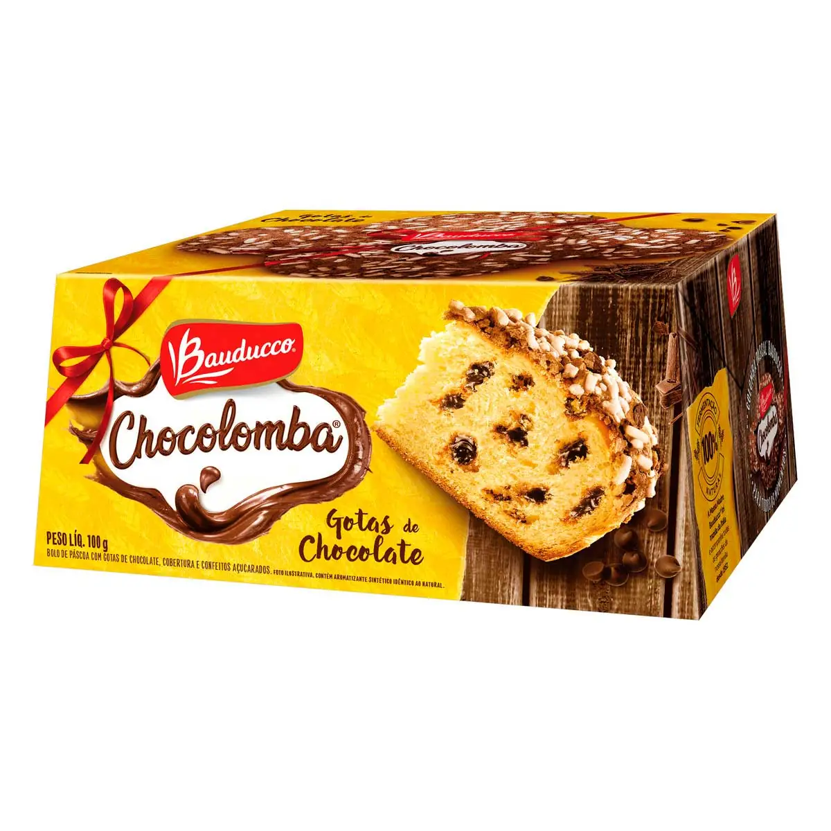 Mini Colomba Gostas de Chocolate Bauducco 100 g