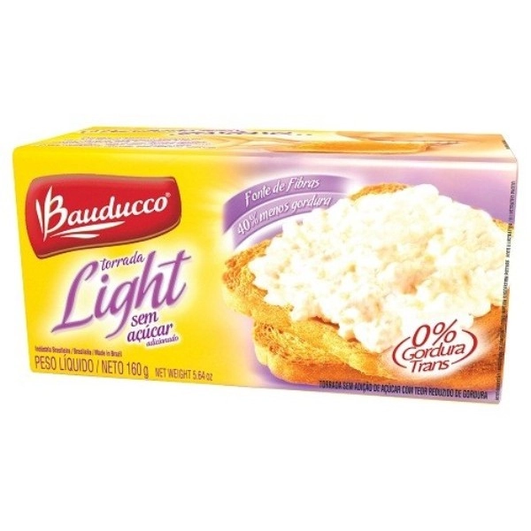 Torrada Light Bauducco Pacote 160g