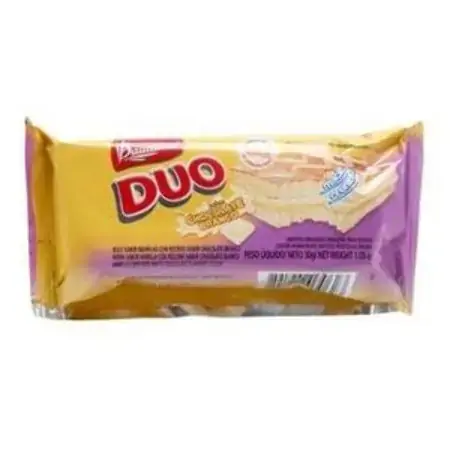 Bauducco Duo Chocolate Branco 30