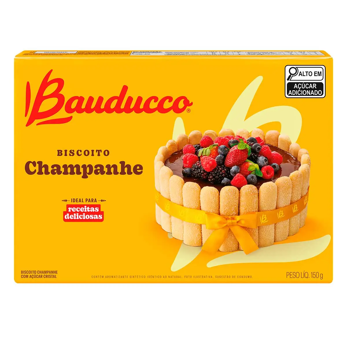 Biscoito Champanhe com Açúcar Cristalizado Bauducco 150g