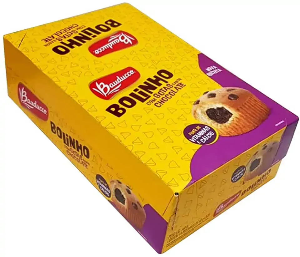 Bolinho Gotas De Chocolate