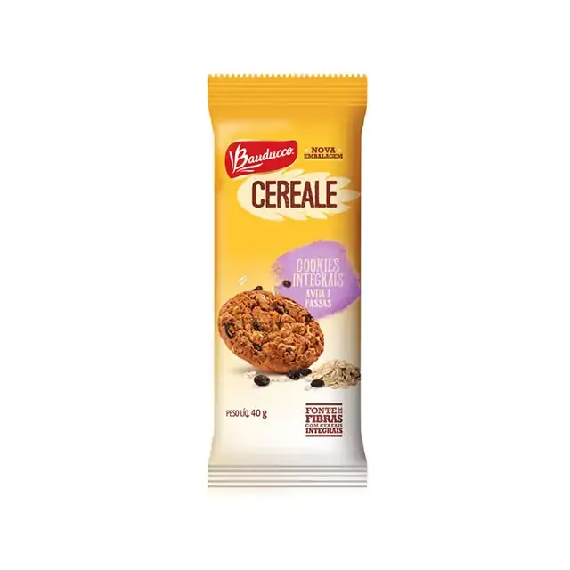 Biscoito Cookies Bauducco Aveia/passas