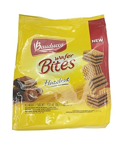 Wafer Bauducco Delice 100gr Chocolate./avela