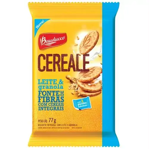Biscoito Bauducco Cereale Leite E Granola