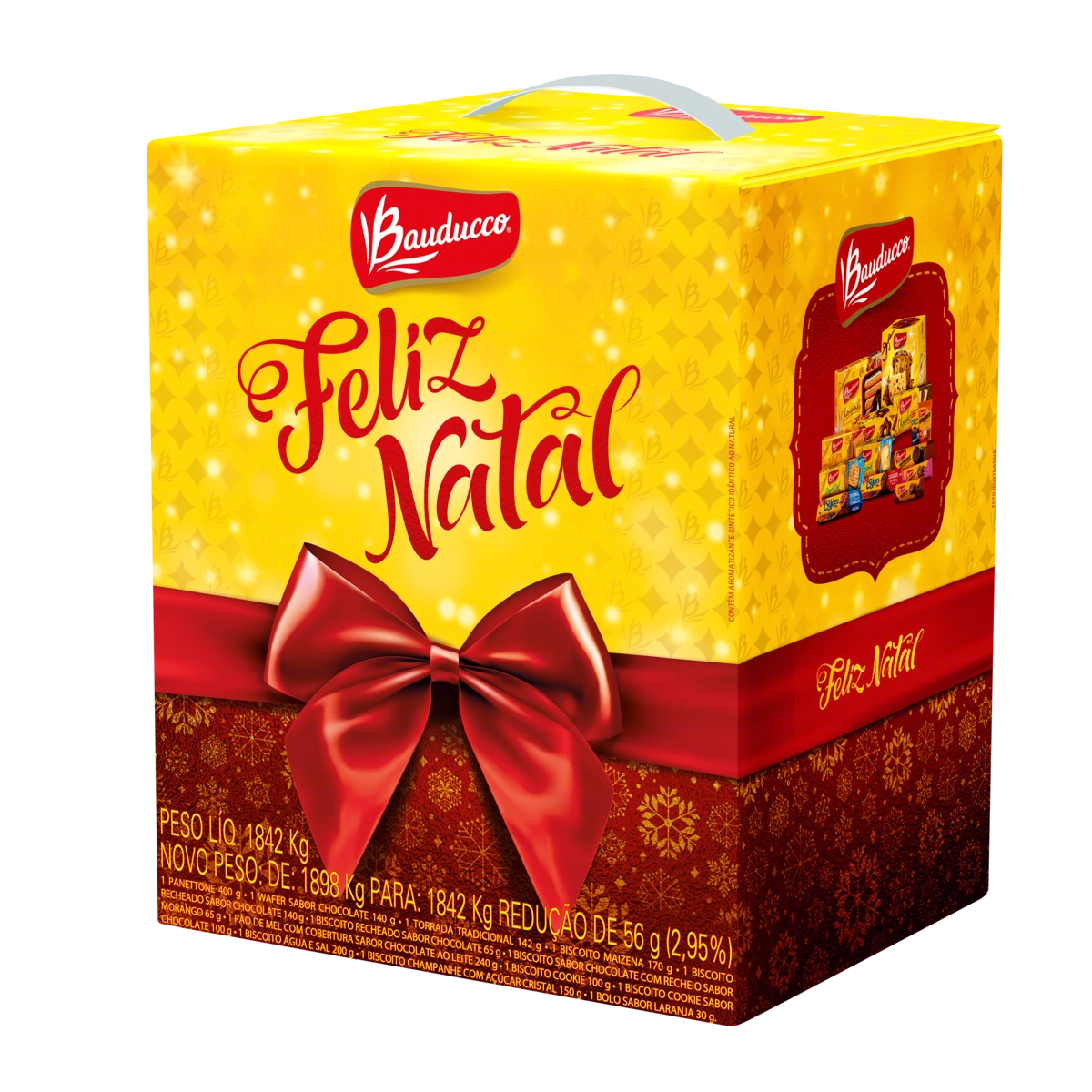 Cesta Natal Bauducco Pequena