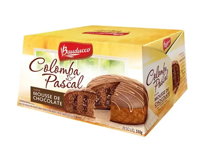 Colomba Pascal Mousse De Chocolate 800g Bauducco