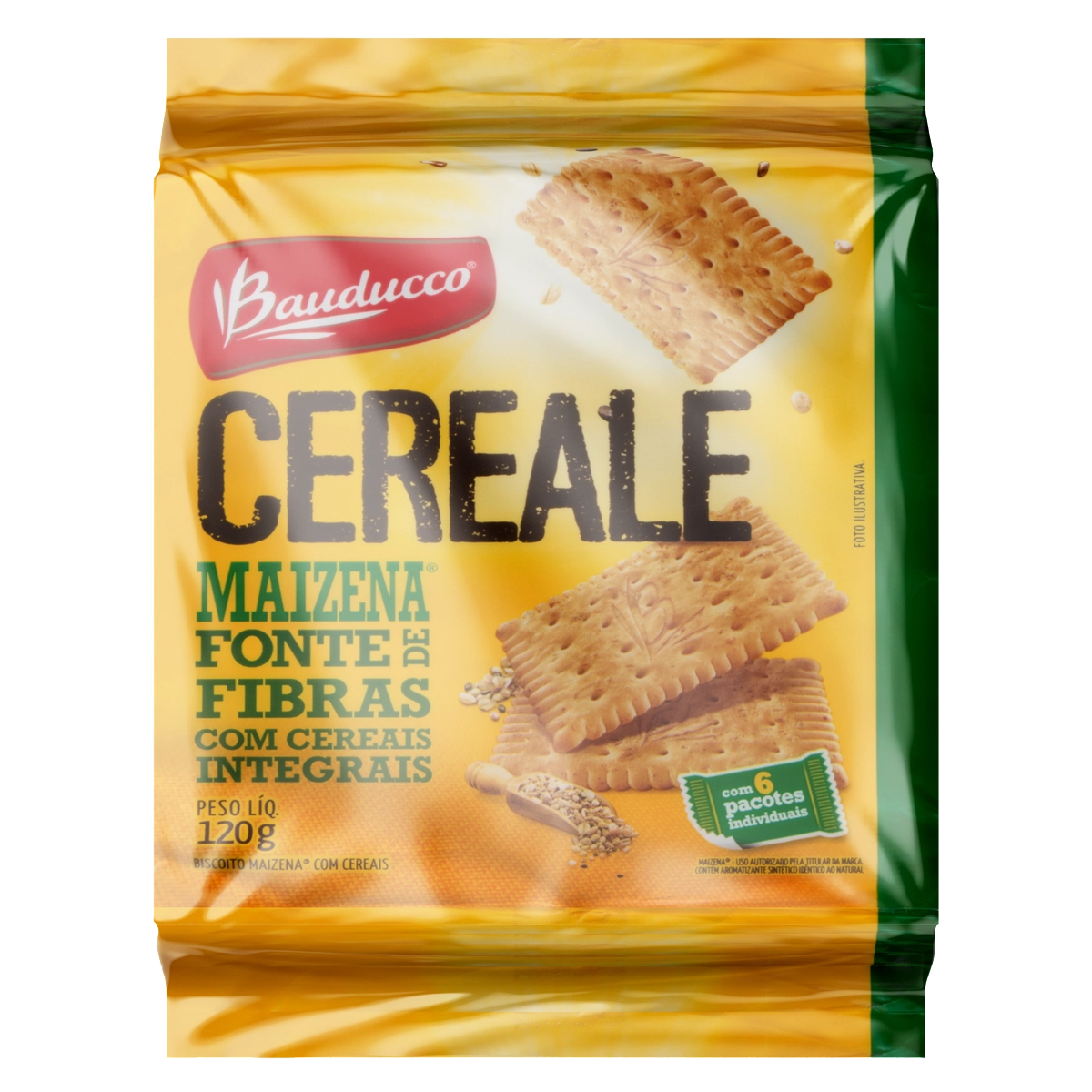 Biscoito Maisena Bauducco Cereale Pacote 120g