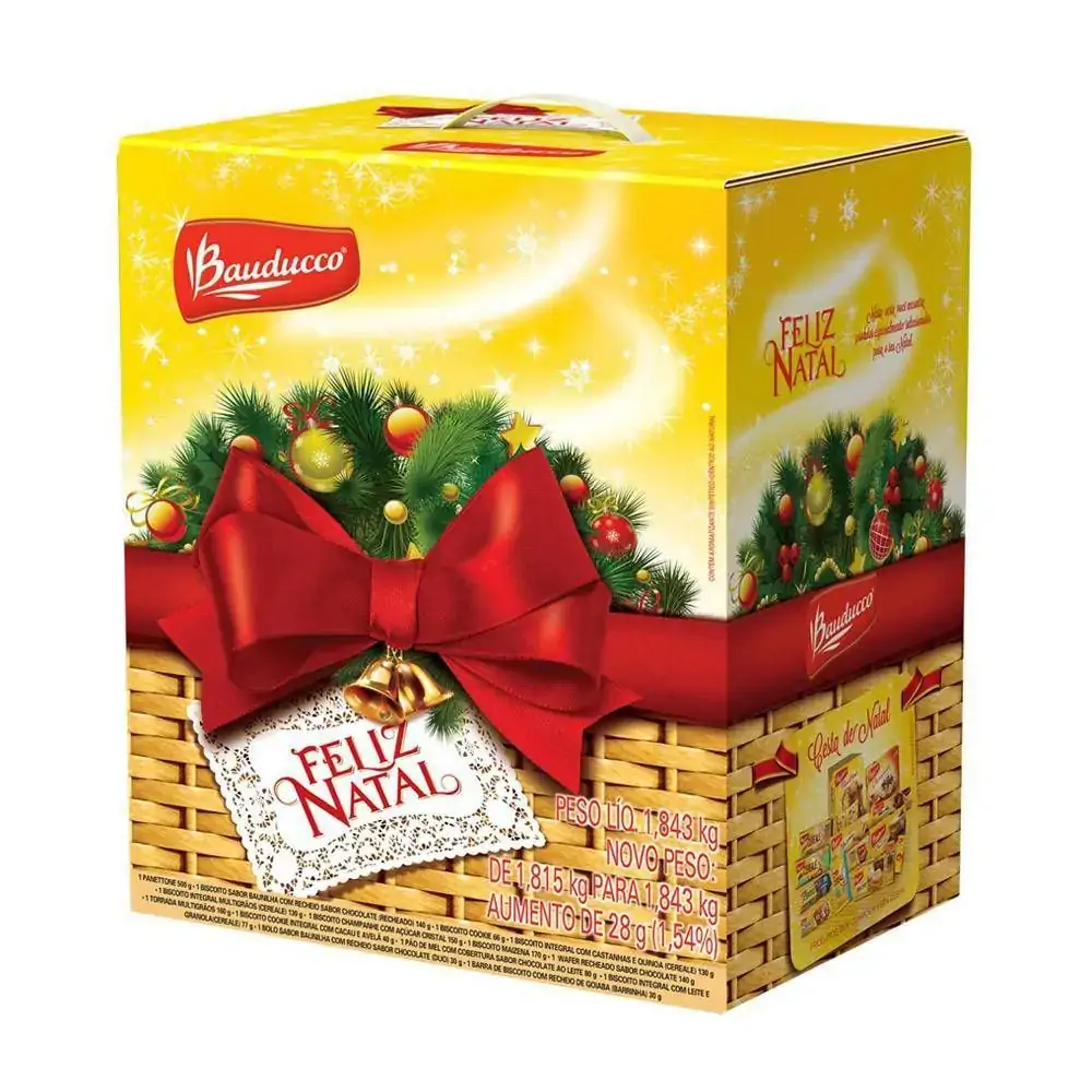 Cesta Natal Bauducco Peq