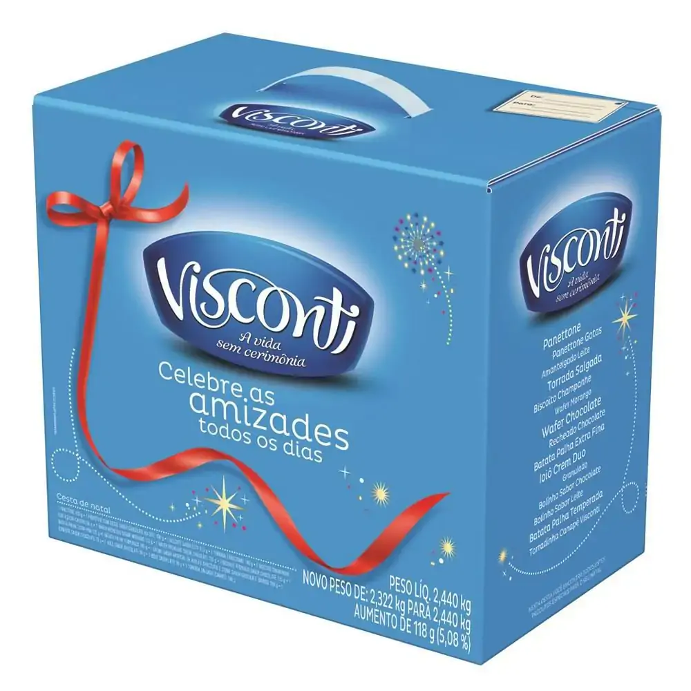 Cesta De Natal Visconti Gd