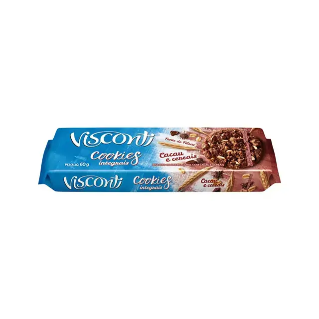 Cookies Visconti Integral Cacau 60g
